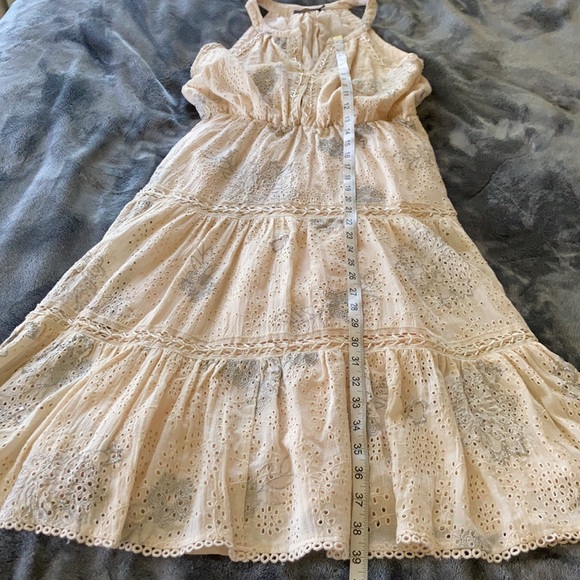 Love Sam Anthropologie Eyelet Dress M - Picture 4 of 16